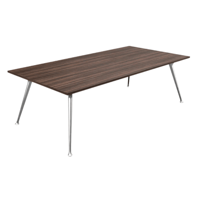 Estación de Trabajo para Empresa - NOGAL BEAT ZOOM 240 x 120 - Aluminio - Estructura Con Cubierta - Estación ZOOM 240x120 Estructura c/ cubierta 19mm - MOBILIARIO EN MOVIMIENTO - NOGAL BEAT - Estación