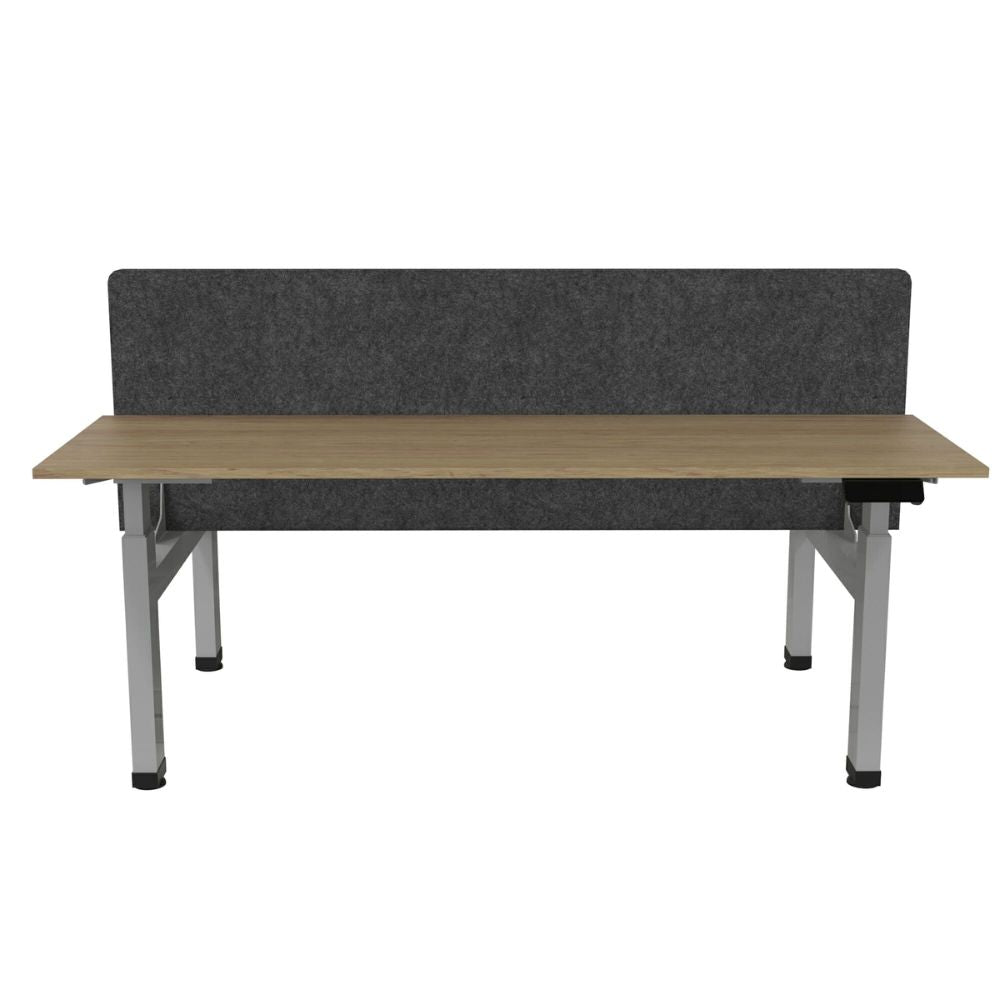 ESTACION OFIK LIVELLO 880 | Estacion de Trabajo Automatico Sit & Stand 525 1.80 | Estructura Tubular Acero | Altura Ajustable Eléctrico | Sensor Giroscópico | Bloqueo Pantalla | 2 Personas | Interior - 880 - OFIK - NOGAL BEAT - Estación