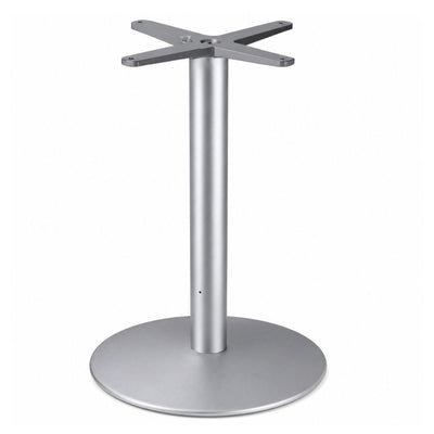 Estructura Alta para Mesas - LABENZE D54/H1.10 160-07650-GRS - Gris Plata - Columna Redonda - 160-07650-GRS - Labenze - NOGAL BEAT - Estructura para Mesa