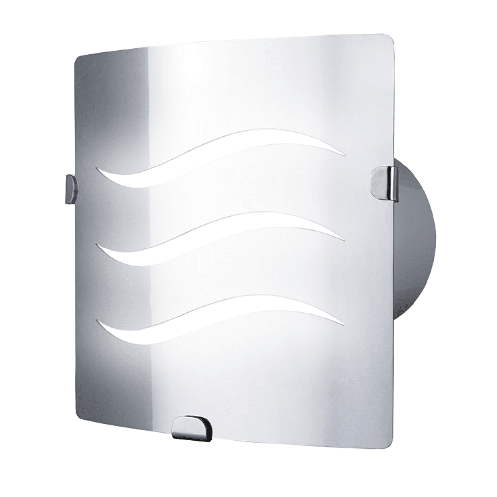 Extractor de Aire para Medios Baños - MASTERFAN PLATINO 4L - Satinado - Operación Silenciosa - PLATINO 4L - Masterfan - NOGAL BEAT - Extractor de Aire