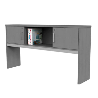 Librero para Estudio - OFIK 245 - Cubierta en Melamina y Estructura en Acero - 245 - Ofik - NOGAL BEAT - Librero