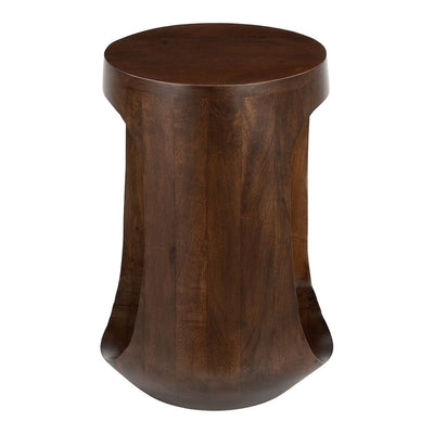 Mesa Auxiliar para Lobby de Hotel - ZUO OKNO - Nogal - Estructura y Cubierta en Madera de Mango - 110242 - Zuo - NOGAL BEAT - Mesa Comercial Interior