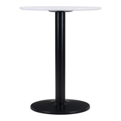 Mesa Bistró para Hotel - ZUO ALTO 60x60 101569 - Varios Colores - Cubierta de MDF Pintado y Estructura de Acero con Recubrimiento en Polvo - 101569 - Zuo - NOGAL BEAT - Mesa Comercial Interior