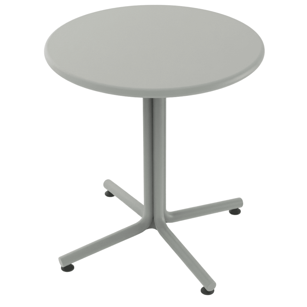 Mesa Comercial al Aire Libre Circular - RESOL BINI - Varios Colores - Polipropileno Con Fibra de Vidrio - Protección UV - 5393 - Resol - NOGAL BEAT - Mesa de Terraza