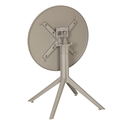 Mesa Comercial al Aire Libre Redonda - ALBAR AR - 403 - Varios Colores - Protección UV - AR - 403 B - ALBAR - NOGAL BEAT - Mesas