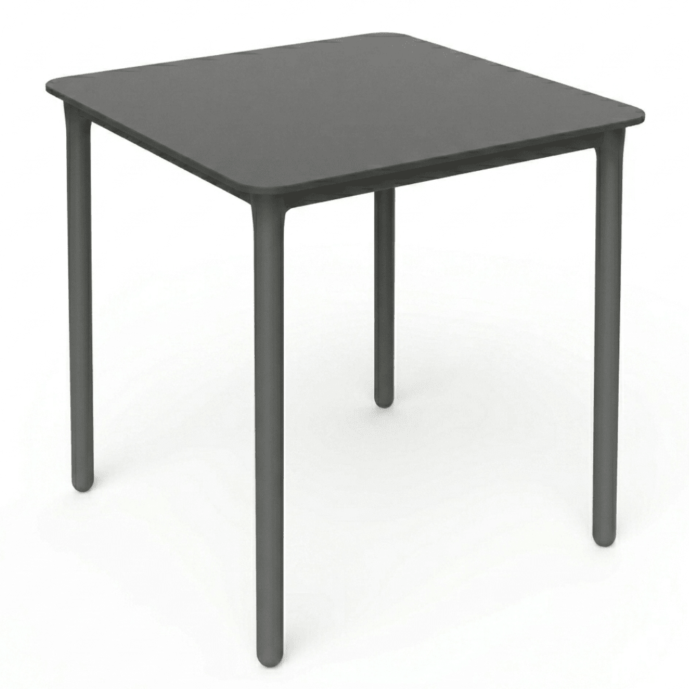 Mesa Comercial al Aire Libre - RESOL MARSELLA - Varios Colores - 4 Puntas y Protección UV - 6674 - Resol - NOGAL BEAT - Mesa de Terraza