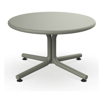 Mesa Comercial Baja al Aire Libre Circular - RESOL BINI LOUNGE - Varios Colores - Protección UV - 05399 - Resol - NOGAL BEAT - Mesa de Terraza