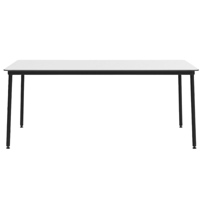 Mesa Comercial para Restaurantes - RESOL HUB 180 x 90 - Varios Colores - Estructura de Aluminio Lacado - 06352 - Resol - NOGAL BEAT - Mesas