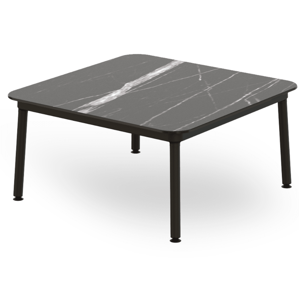 Mesa Comercial para Restaurantes - RESOL HUB BAJA 80x80 - Varios Colores - Estructura de Aluminio - 06380 - Resol - NOGAL BEAT - Mesas