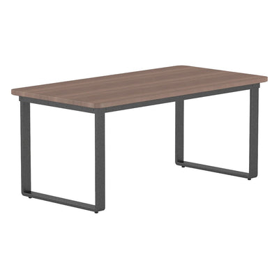 Mesa Comunal para Cafetería - GEBESA GRC BOWEN - Alto 75 cm - Base de Acero - GGRB515365930 - GEBESA - NOGAL BEAT - Mesa Comercial Interior