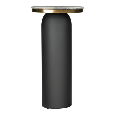 Mesa Consola para Recepción - ZUO LUXOR - Multicolor - Cubierta de Mármol Natural y Estructura de Hierro Electrochapado - 109761 - Zuo - NOGAL BEAT - Mesa Comercial Interior