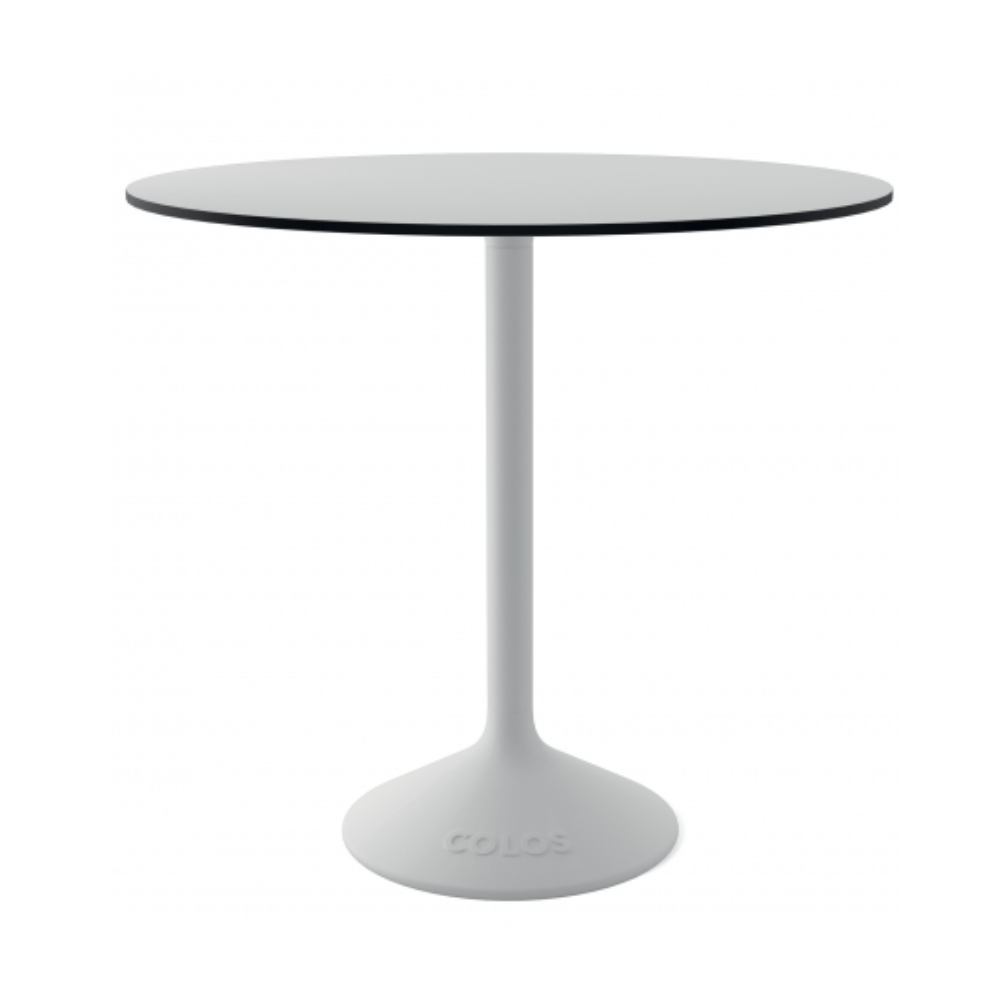 Mesa Cuadrada para Bistró Resistente a Rayos UV - COLOS STATO B/T - 800 - Varios Colores - para Ambiente Salino - STATO B/T-800 - Colos - NOGAL BEAT - Mesas