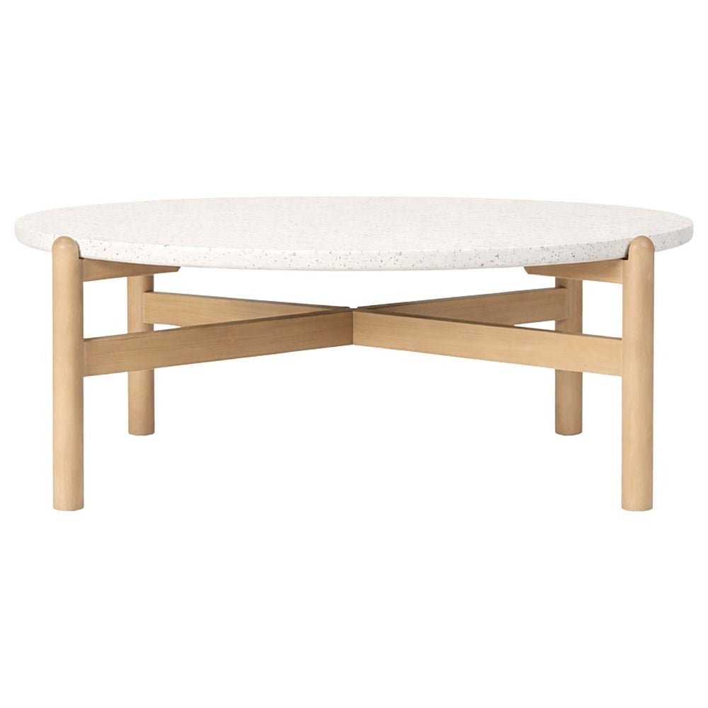 Mesa de Centro para Exterior - NOGAL BEAT BEQUIA MESA0904873 - Madera Maciza - MESA0904873 - Mundo In - NOGAL BEAT - Mesa de Terraza
