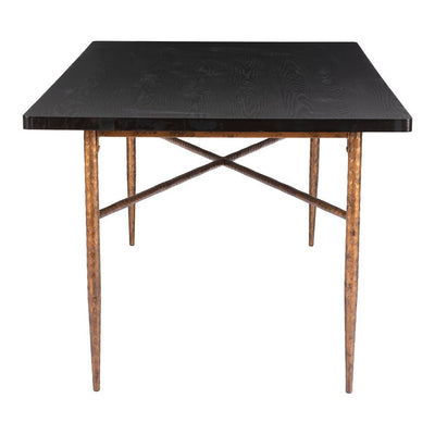 Mesa de Comedor para Desayunador - ZUO NIDA - Varios Colores - Cubierta de MDF Símil Madera y Estructura de Acero con Recubrimiento en Polvo - 109957 - Zuo - NOGAL BEAT - Mesa Comercial Interior