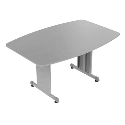 Mesa de Juntas para Capacitación - OFIK 252 - Cubierta en Melamina y Estructura en Lámina - 252 - OFIK - NOGAL BEAT - Mesa de Juntas