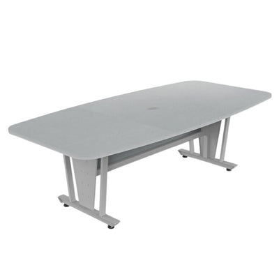 Mesa de Juntas para despacho - OFIK 249 118XL - Cubierta en Melamina y Estructura en Acero - 249 - OFIK - NOGAL BEAT - Mesa de Juntas