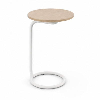 Mesa de Juntas para Oficina Loop Estructura - VERSA OFFSET - Estructura Acero Pintado y Acero Pintado Cubierta Melamina 16mm - VO-705 - VERSA - NOGAL BEAT - Mesa de Juntas