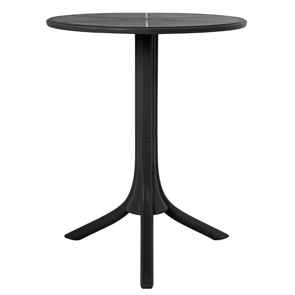 MESA OFFIHO SEATTLE OHM - 7101 | Mesa Comercial Funcional Restaurante | Redonda| Interior - OHM - 7101 - OFFIHO - NOGAL BEAT -