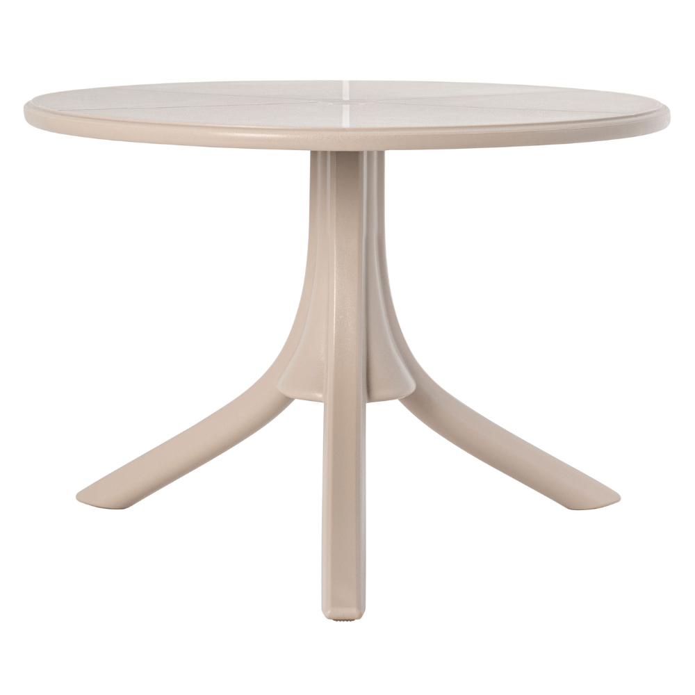 MESA OFFIHO SEATTLE OHM - 7101 | Mesa Comercial Funcional Restaurante | Redonda| Interior - OHM - 7101 - OFFIHO - NOGAL BEAT -