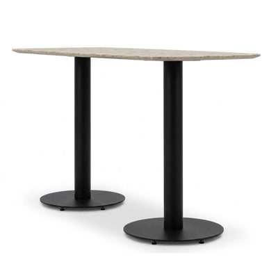 Mesa Periquera Alta Vcool - VERSA MESAS ALTAS VCOOL - VL-3900 - VERSA - NOGAL BEAT - Mesa Periquera