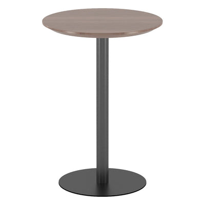 Mesa Redonda para Sala de Espera - GEBESA GRC ONESIMA - Alto 90 cm - GGRO560242436 - GEBESA - NOGAL BEAT - Mesa Comercial Interior