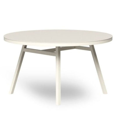 MESA RESOL MILANO Ø1350 | Mesa Redonda | 74 cm | Estructura Aluminio | Pintado | Secado Horno | Interior + Exterior - 70332 - Resol - NOGAL BEAT - Mesas