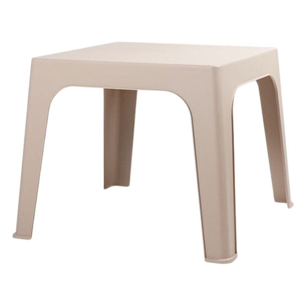 Mesa al Aire Libre Reciclada - RESOL MONACO RECYCLED - Varios Colores - Apilable Monobloc y Protección UV