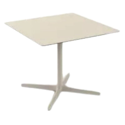 MESA RESOL TOLEDO XL 90/100 90x90 | Mesa Ocasional | Estructura Aluminio | Pintado | Compacto Fenólico | Interior + Exterior - 05874 - Resol - NOGAL BEAT - Mesas