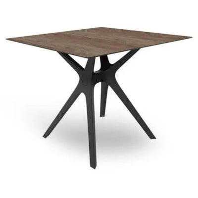 MESA RESOL VELA S 70x60 | Mesa Ocasional | 72.5 cm | Fibra de Vidrio con PP | Videos | Interior + Exterior - 04797 - Resol - NOGAL BEAT - Mesas