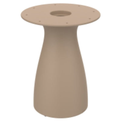 MESA Y CUBIERTA RESOL BAOBAB M 70 80 90 100 200x100 DIA HPL | Pie de Mesa Con Cubierta en MDPE Gama Premium | Tablero HPL | Protección UV | Fácil Montaje | Interior + Exterior - 06526 - Resol - NOGAL BEAT - Definir