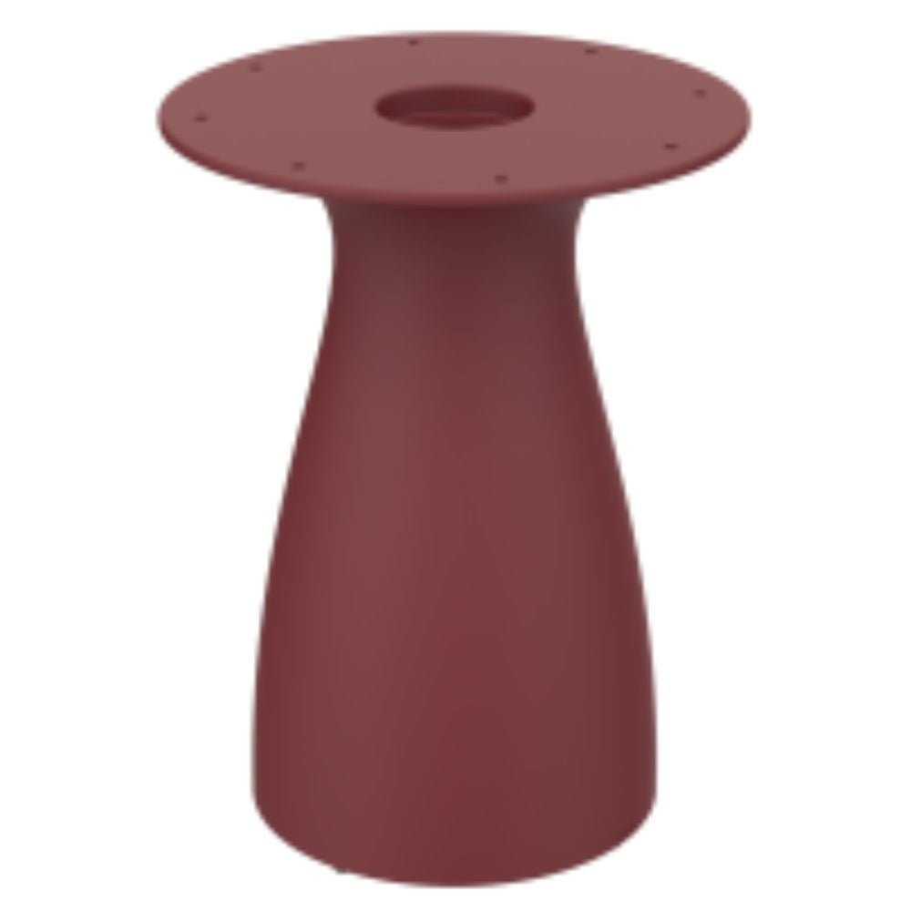 MESA Y CUBIERTA RESOL BAOBAB M 70 80 90 100 200x100 DIA HPL | Pie de Mesa Con Cubierta en MDPE Gama Premium | Tablero HPL | Protección UV | Fácil Montaje | Interior + Exterior - 06529 - Resol - NOGAL BEAT - Definir