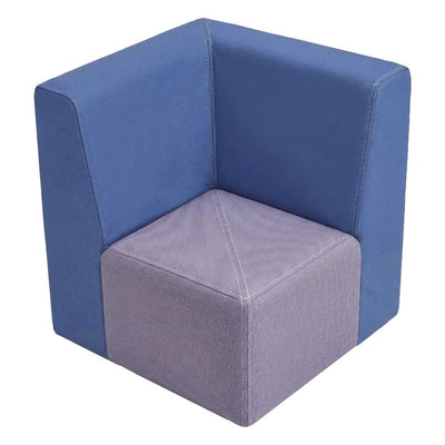 Módulo Esquinero Lineal para Recepción - GEBESA FOMCORE ARMLESS - Frente 59 cm - Alto 68 cm - Tapizado - GFCA024232327 - GEBESA - NOGAL BEAT - Sillón Ocasional
