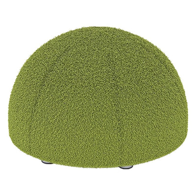 Otomán Hemisferio para Lobby - GEBESA FOMCORE LOUNGE - Ø 43 cm - Tapizado - GFCB0441710 - GEBESA - NOGAL BEAT - Taburete