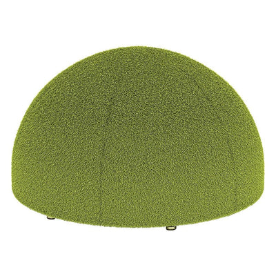 Otomán Hemisferio para Lounge - GEBESA FOMCORE LOUNGE - Ø 83 cm - Tapizado - GFCB0443318 - GEBESA - NOGAL BEAT - Taburete
