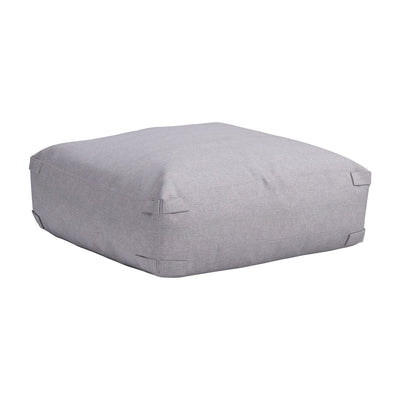 Otomán para Terraza y Restaurante - ZUO LUANDA - Gris - Tapizado con Tela para Exterior - 704151 - Zuo - NOGAL BEAT - Taburete
