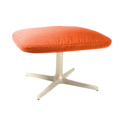 POUF RESOL ANOU TOLEDO | Pouf Ocasional para Habitación | Estructura Aluminio | Tablero de HPL Cojín Tapizado Sunbrella | Interior + Exterior - 70355 - Resol - NOGAL BEAT - Bancos