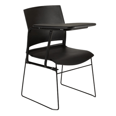 Pupitre Para Aula De Clases - ALBAR A - 600NP - Varios Colores - Asiento y Respaldo En Polipropileno - A-600NP - ALBAR - NOGAL BEAT - Sillas de Capacitación