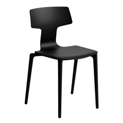 Silla Comercial para Bistró - COLOS SPLIT - Varios Colores - Asiento y Respaldo en Polipropileno - SPLIT - Colos - NOGAL BEAT - Sillas