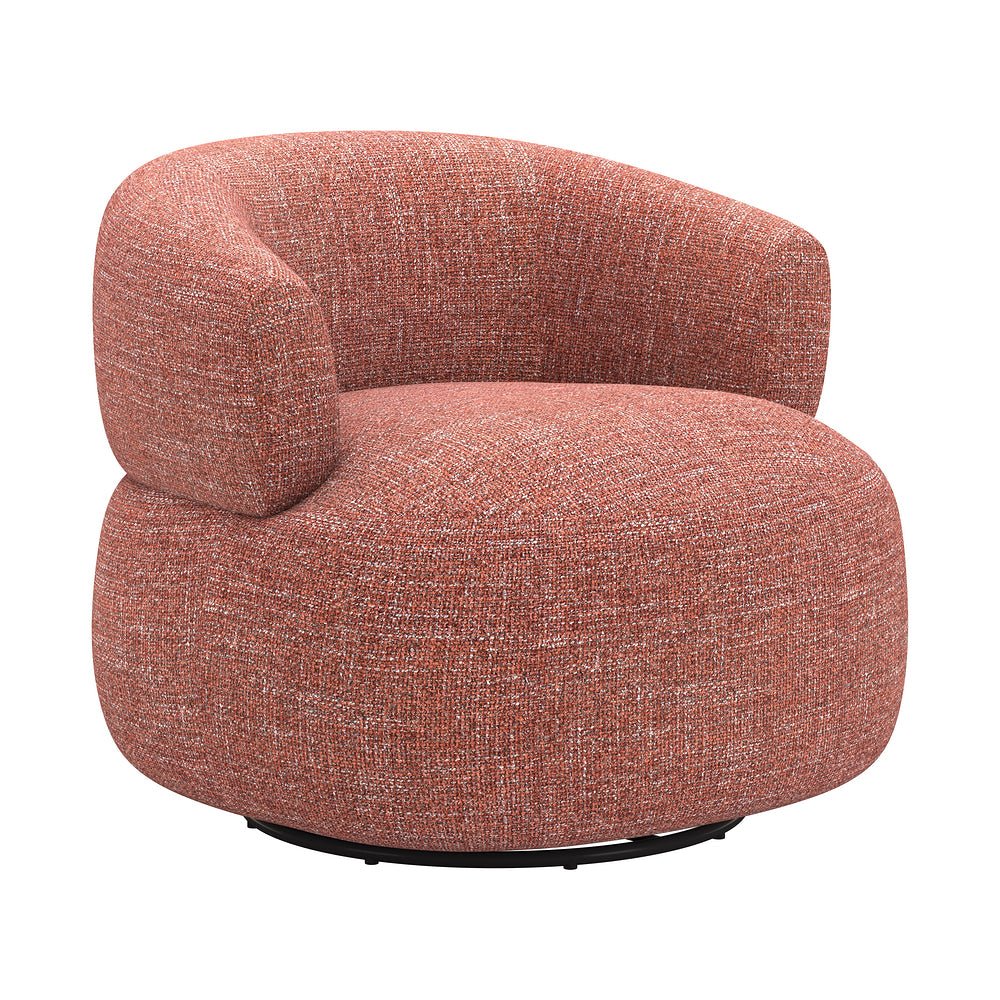 Silla Comercial para Cafetería - ZUO VENEZIA - Café - Asiento y Respaldo Tapizados en Tejido Texturizado - 110893 - Zuo - NOGAL BEAT - Silla Comercial Interior