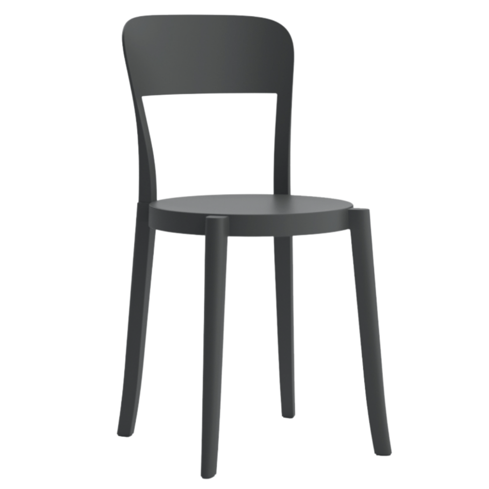 Silla Comercial para Restaurante Resistente a Rayos UV - COLOS TORRE - Varios Colores - para Ambiente Salino - TORRE - Colos - NOGAL BEAT - Sillas