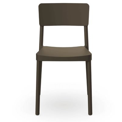 Silla Comercial para Terraza Protección UV - RESOL LISBOA - Varios Colores - Asiento y Respaldo en Polipropileno - 814 - Resol - NOGAL BEAT - Silla Comercial Exterior