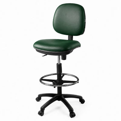 Silla de Cajero para Caja de Sucursal - GEBESA COMFORT - Varios Acabados - Sin Brazos - Con Ruedas - GDC303BRTP - GEBESA - NOGAL BEAT - Silla Kit Cajero