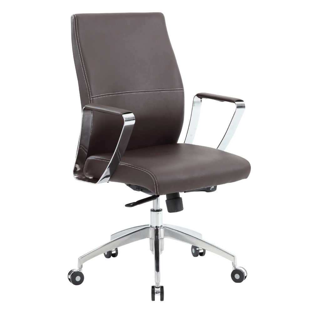 Silla de Oficina Ejecutiva - OFFIHO AC - 15 - Varios Colores - Respaldo y Asiento Tapizado - AC - 15 - ALBAR - NOGAL BEAT - Sillas de Oficina