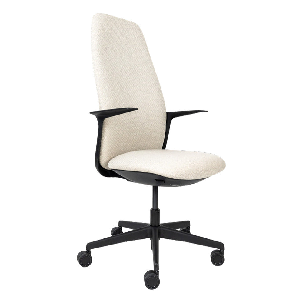 Silla de Oficina Ejecutiva Reclinable - REQUIEZ ARIA RP-1400 - Varios Colores - Asiento y Respaldo Tapizados
