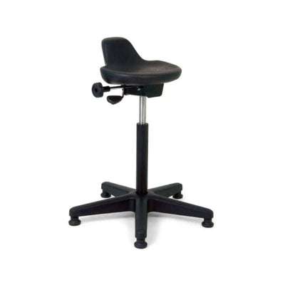 Silla de Oficina Industrial Ergonómica - REQUIEZ RI - 50 - Negro - 5 Puntas con Anti Fatiga y Elevación Neumática - RI - 50 - Requiez - NOGAL BEAT - Sillas de Oficina