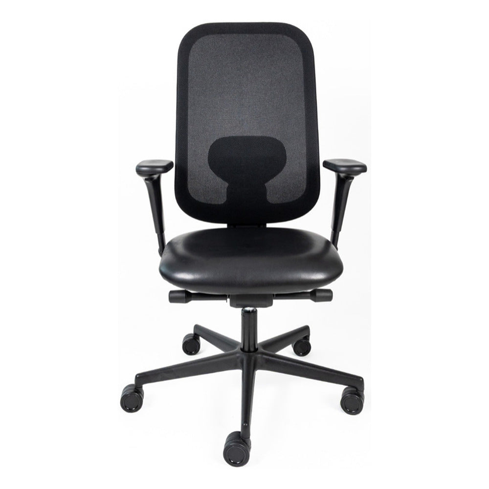 Silla de Oficina Operativa Reclinable - REQUIEZ EVAN RE-3000 - Varios Colores - Brazos Ajustables 4D - Respaldo Tapizado en Mesh