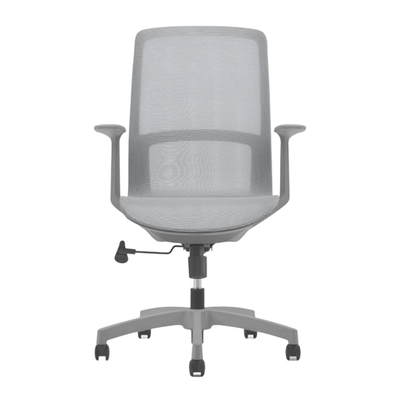 Silla De Oficina Operativa - TECHNO SONIC - Varios Colores - Asiento y Respaldo Tapizado - Sonic gris - Techno - NOGAL BEAT - silla