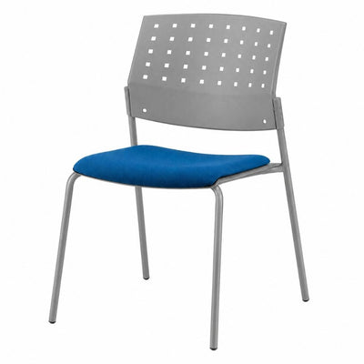 Silla de Oficina para Recepción Asiento Tapizado - LABENZE ARETA 106-00213 - Varios Colores - Patas Tubular Gris - 106-00213 - Labenze - NOGAL BEAT - Silla de Visita