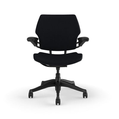 Silla de Oficina Secretarial Ergonómica - HUMANSCALE FREEDOM - Asiento y Respaldo Tapizado - F111BCF10XFSHNSC - HUMANSCALE - NOGAL BEAT - Silla de Oficina