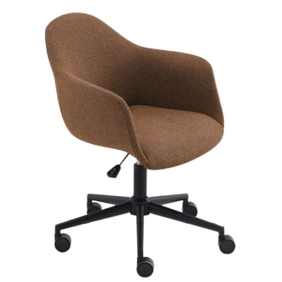 Silla de Oficina Secretarial - NOGAL BEAT ALESSIA CINCO PUNTAS - Varios Colores - Asiento y Respaldo Tapizado - ALESSIA CINCO PUNTAS - MOBILIARIO EN MOVIMIENTO - NOGAL BEAT - Silla de oficina